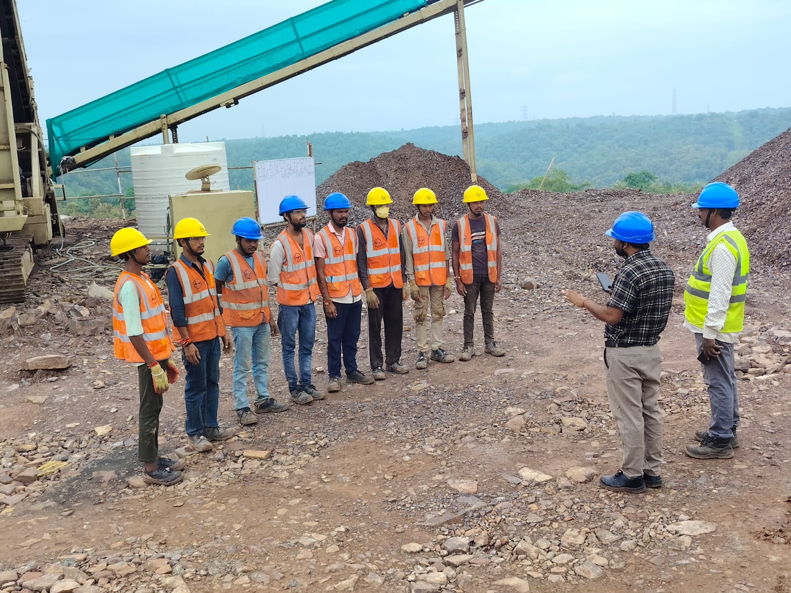 Omkareshwar Crusher Plant Project — view 3